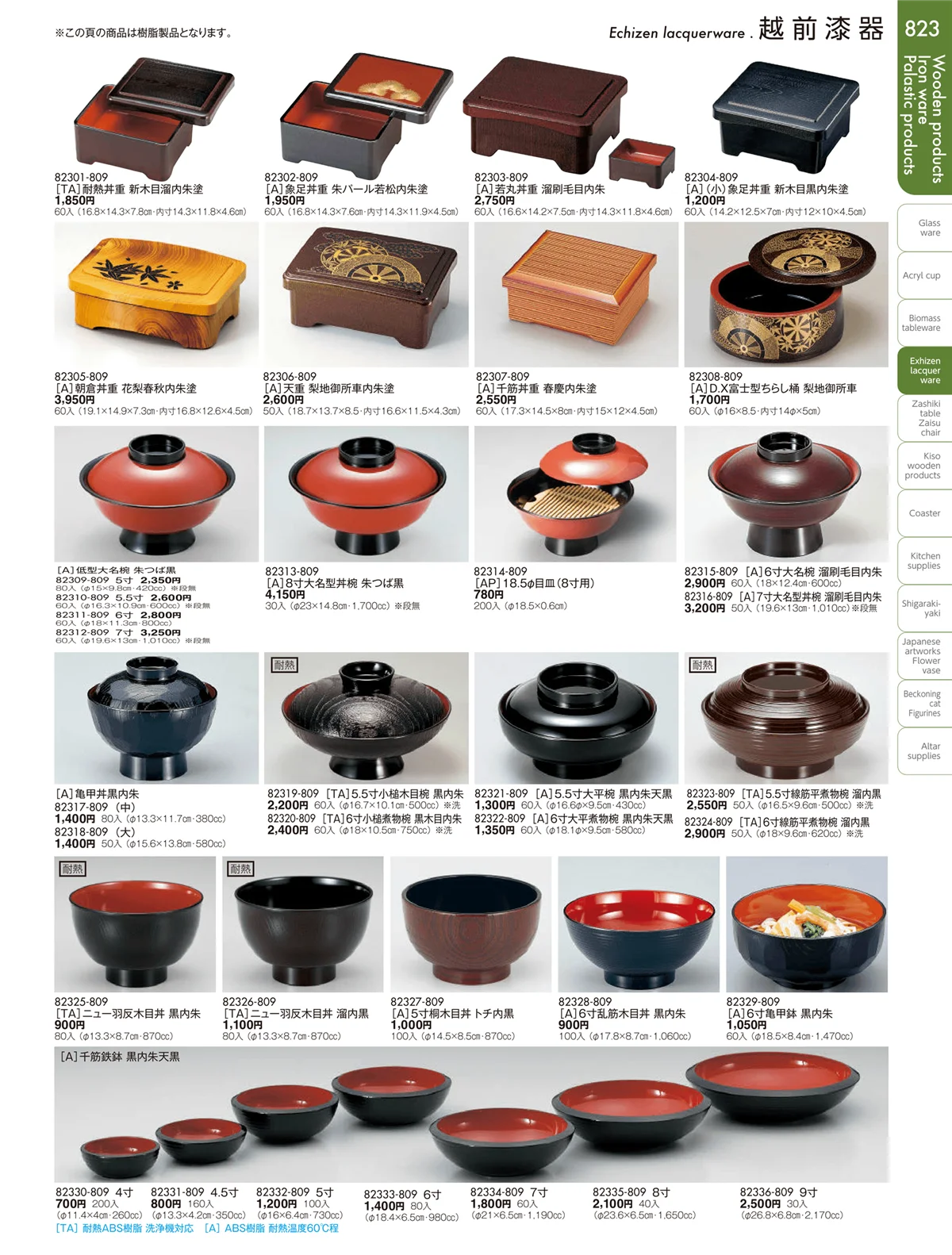 陶雅vol.19・ページ番号823・越前漆器