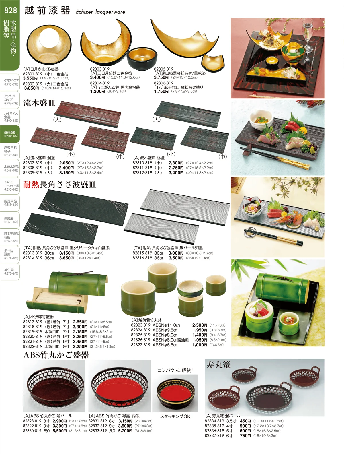 陶雅vol.19・ページ番号828・越前漆器