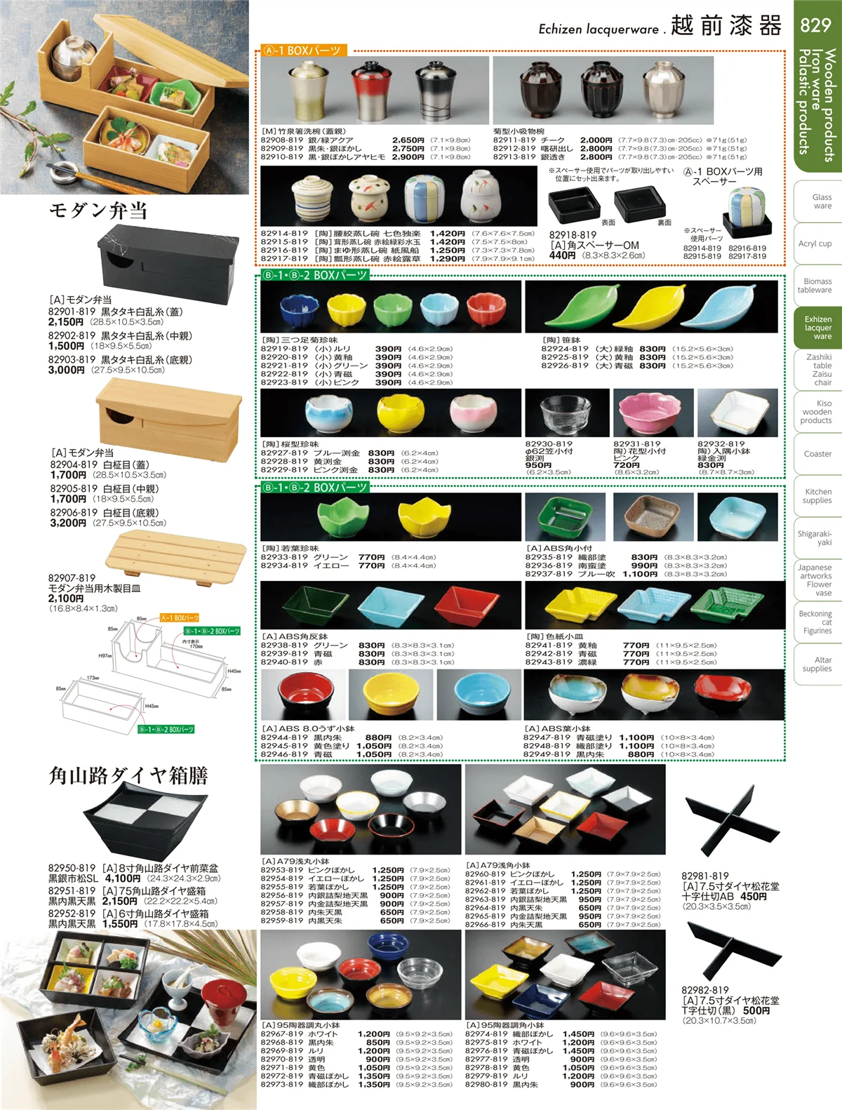 陶雅vol.19・ページ番号829・越前漆器