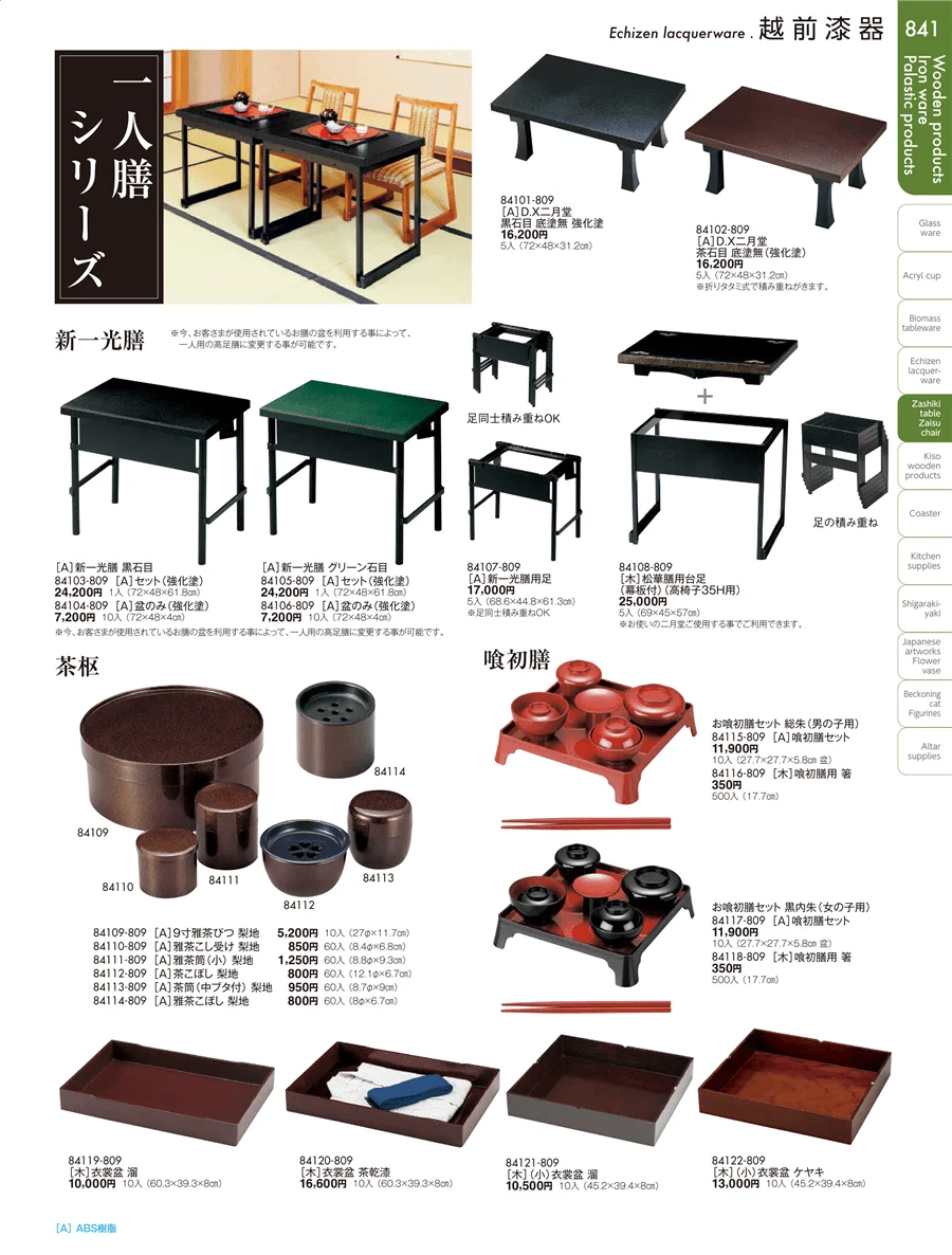 越前漆器 ページ841