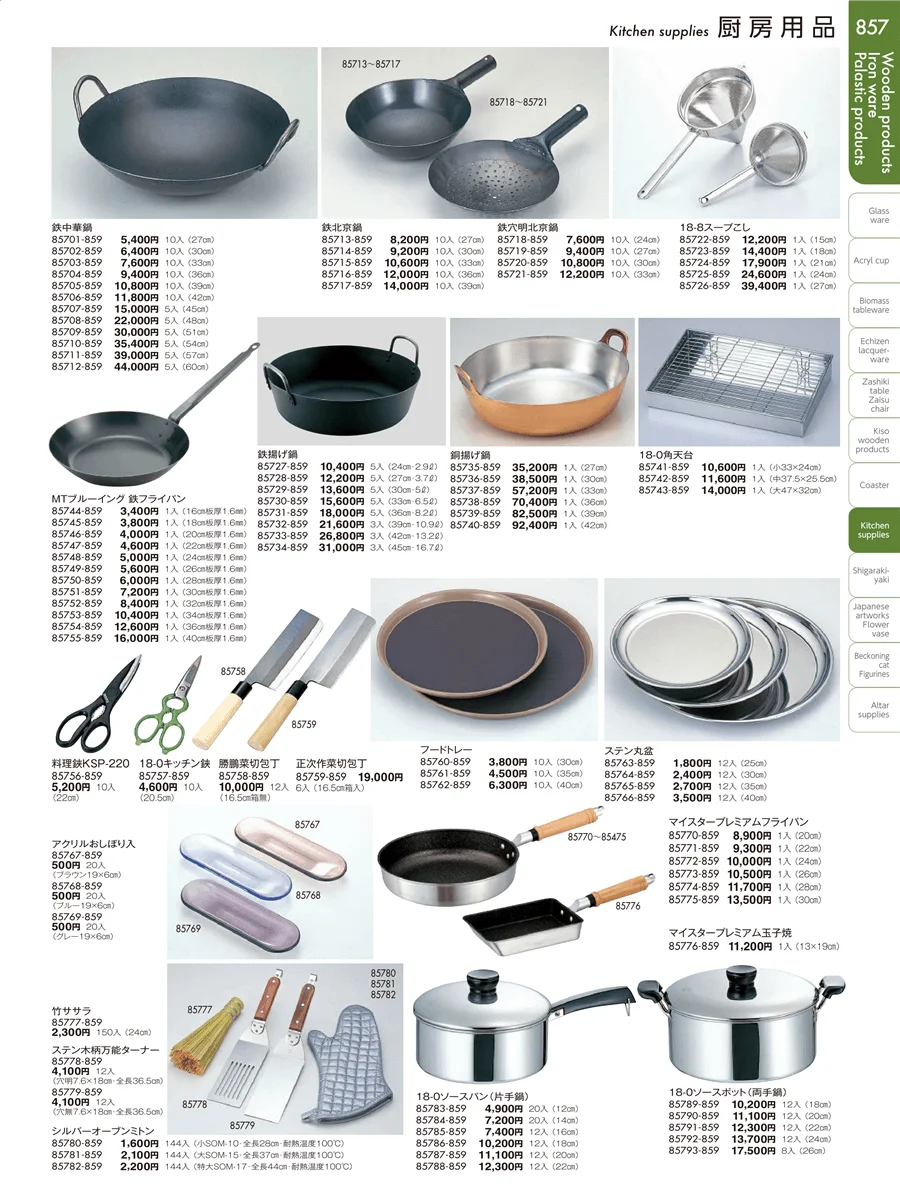 厨房用品 ページ857