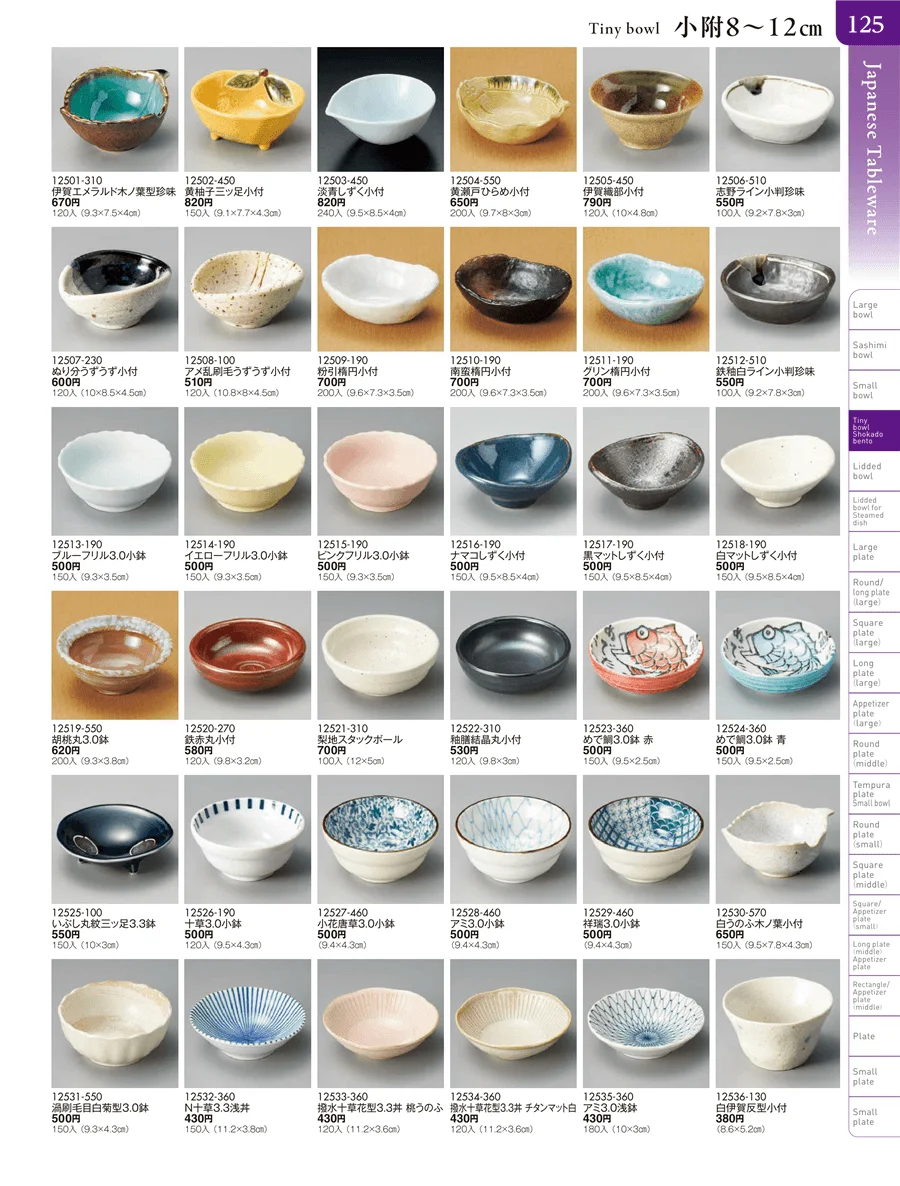 小附・珍味 ページ125