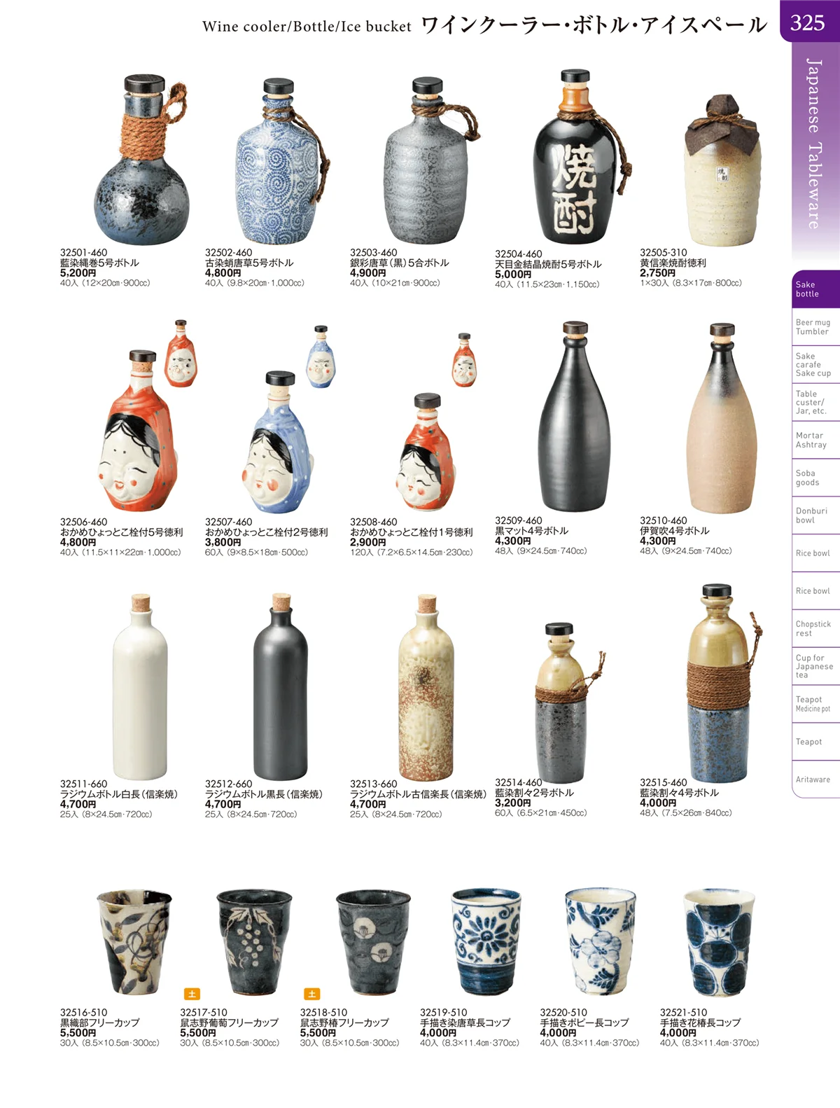 陶雅vol.20・ページ番号325・酒器