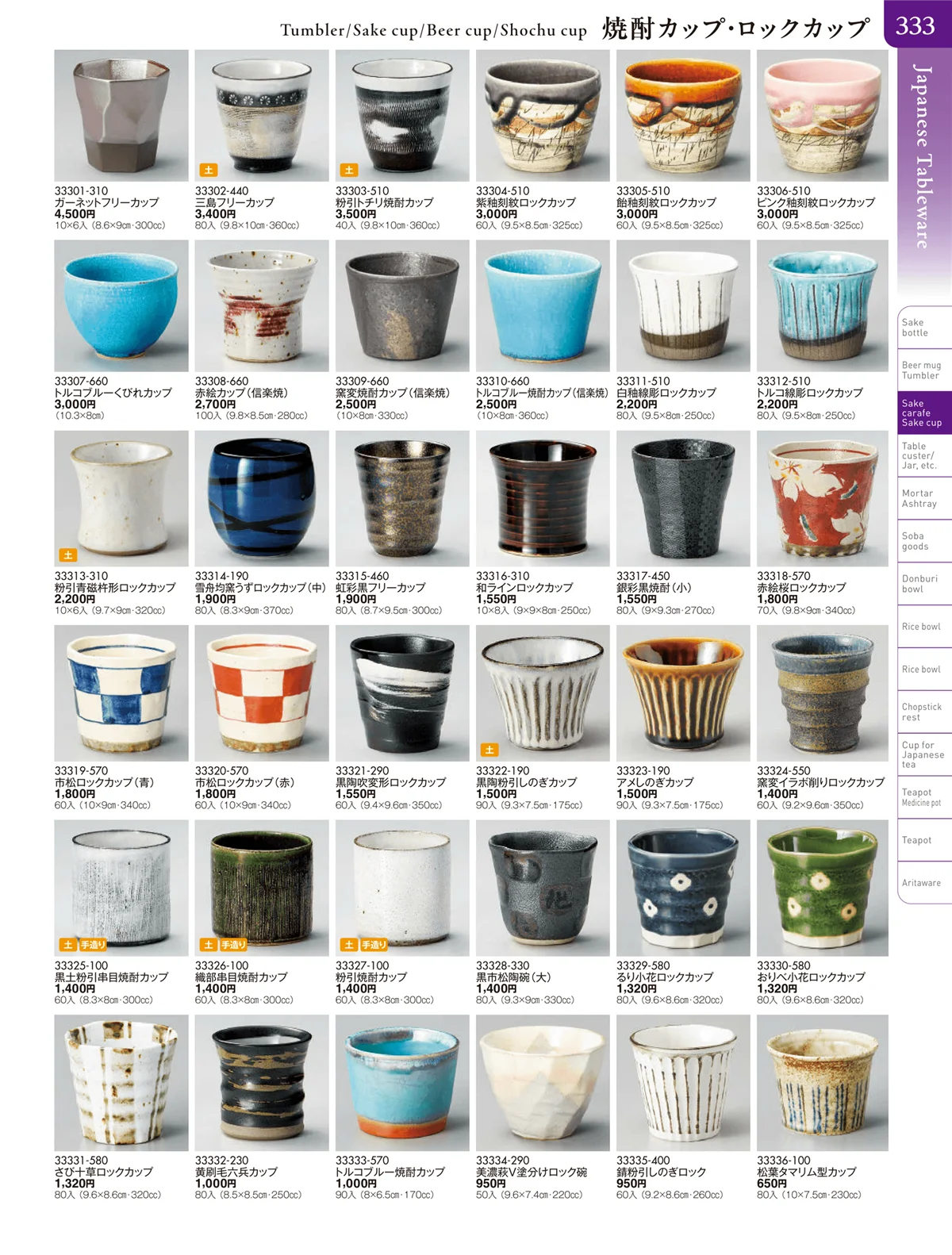 陶雅vol.20・ページ番号333・酒器