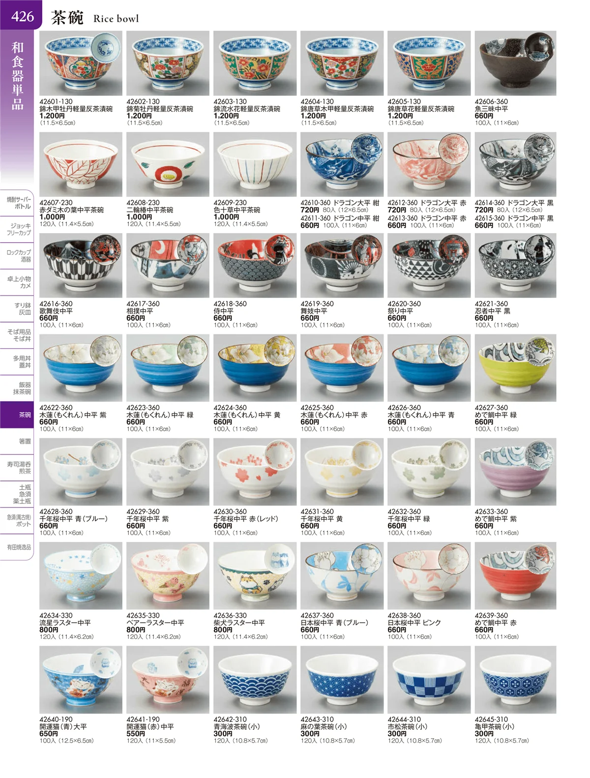 陶雅vol.20・ページ番号426・大茶・茶漬・ライス丼・飯器・ゆったり碗・抹茶碗・茶碗・箸置