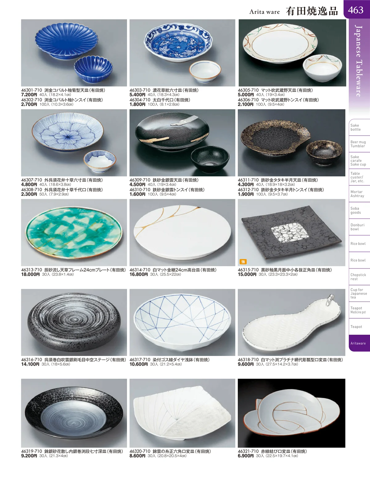 陶雅vol.20・ページ番号463・有田焼逸品