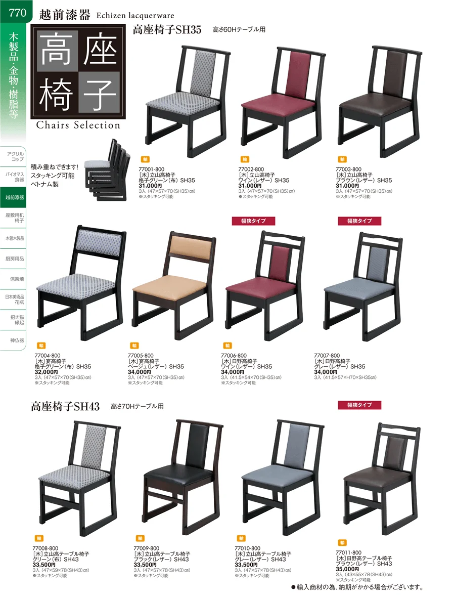 越前漆器 ページ770