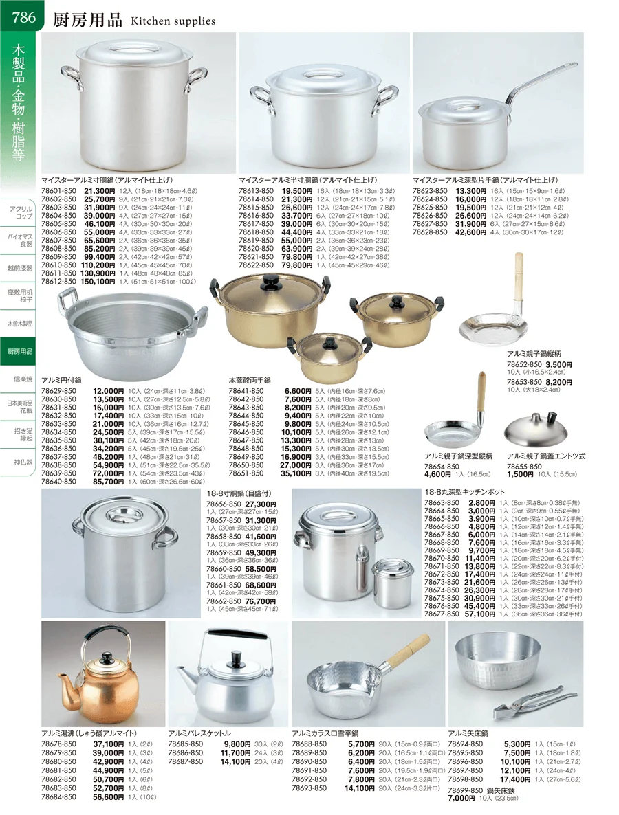 厨房用品 ページ786