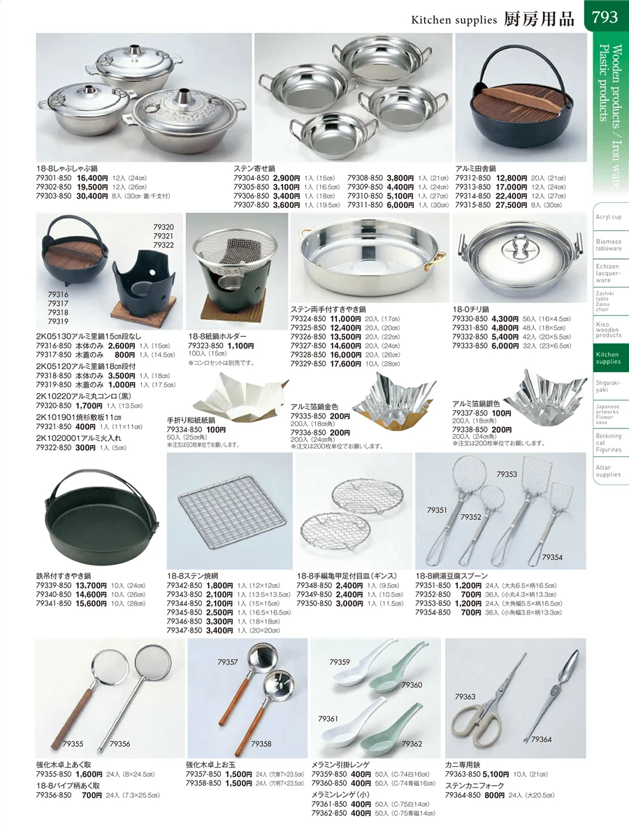 厨房用品 ページ793