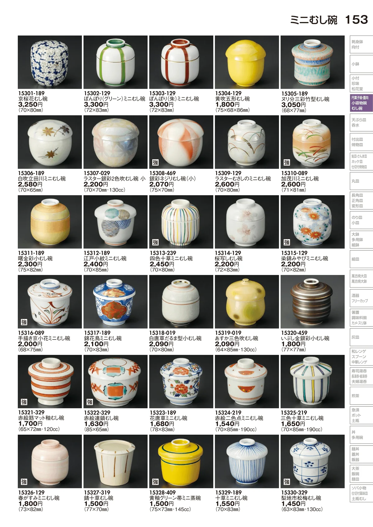 陶里vol.29・ページ番号153・ミニむし碗