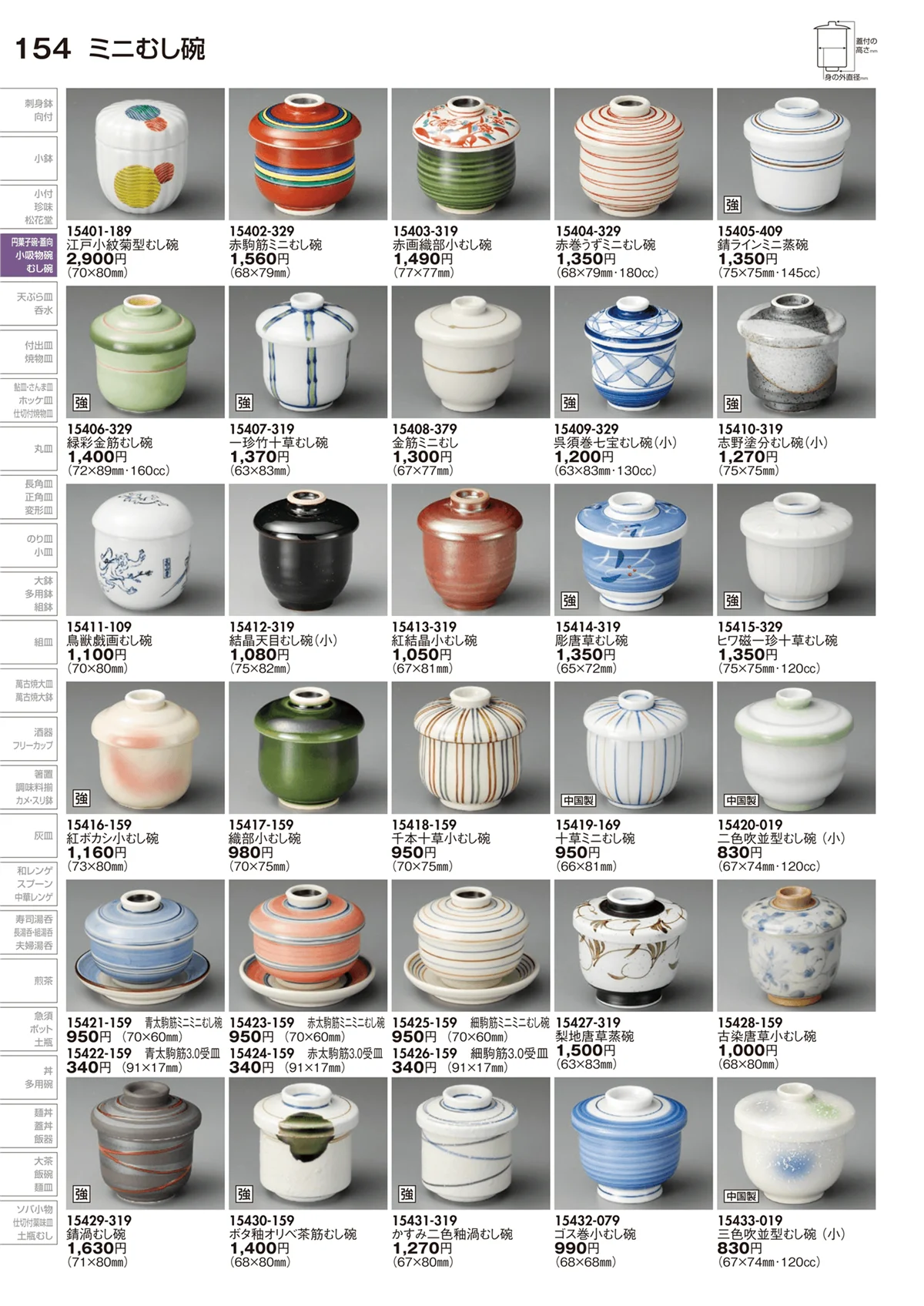 陶里vol.29・ページ番号154・ミニむし碗