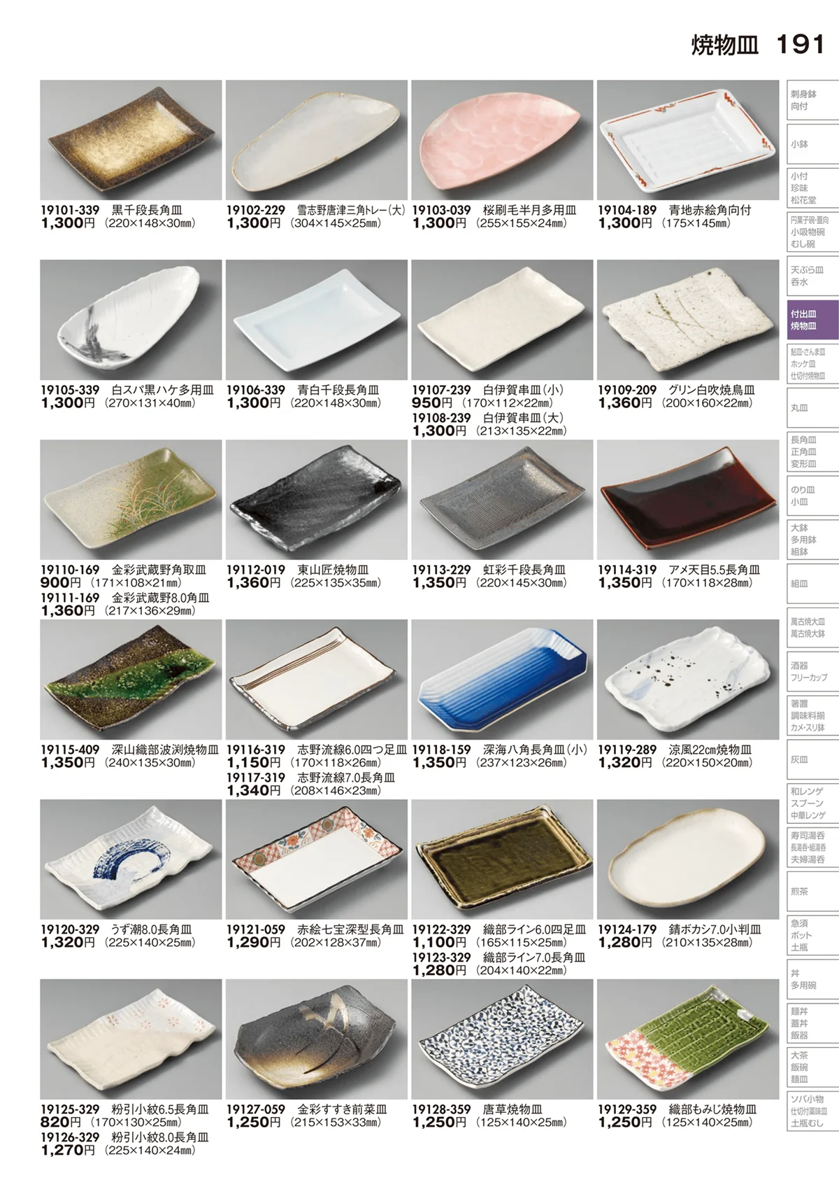 陶里vol.29・ページ番号191・焼物皿