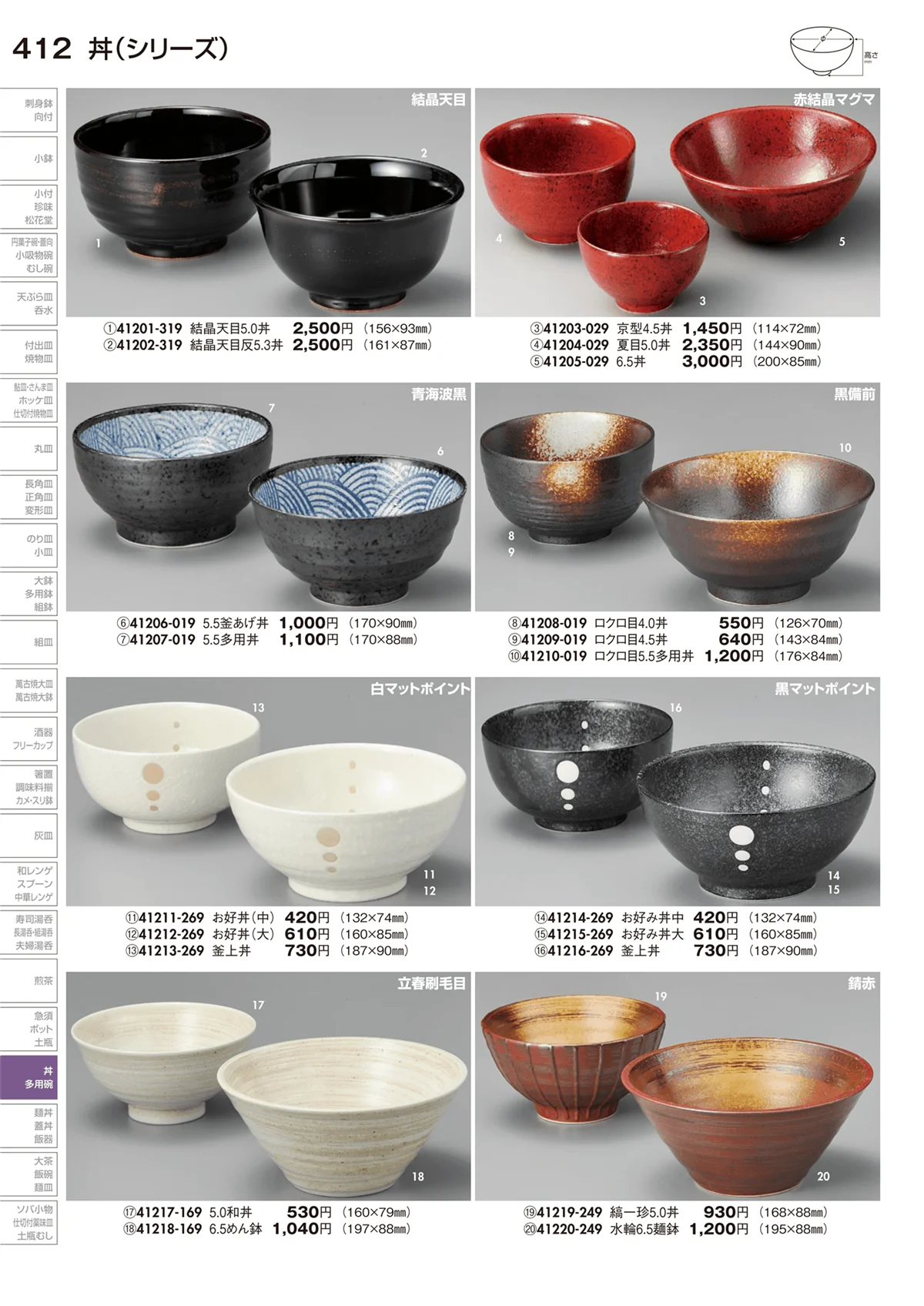 陶里vol.29・ページ番号412・丼（シリーズ）