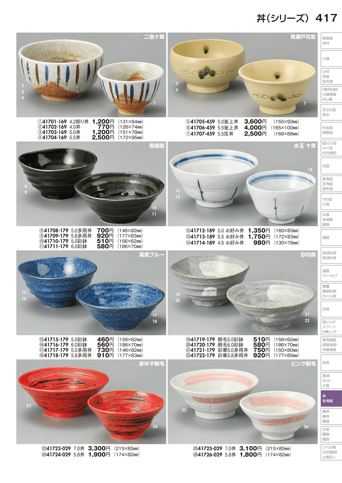 陶里vol.29・ページ番号417・丼（シリーズ）