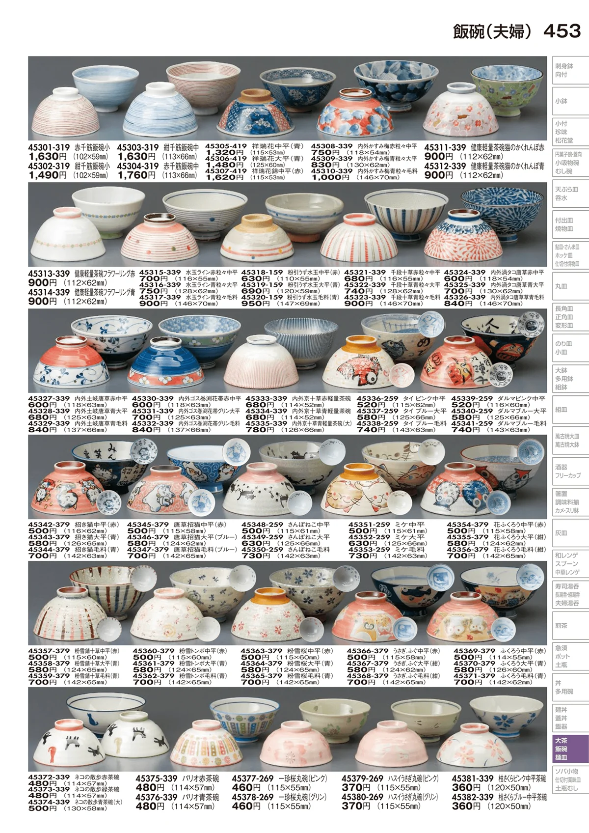 陶里vol.29・ページ番号453・飯碗（夫婦）
