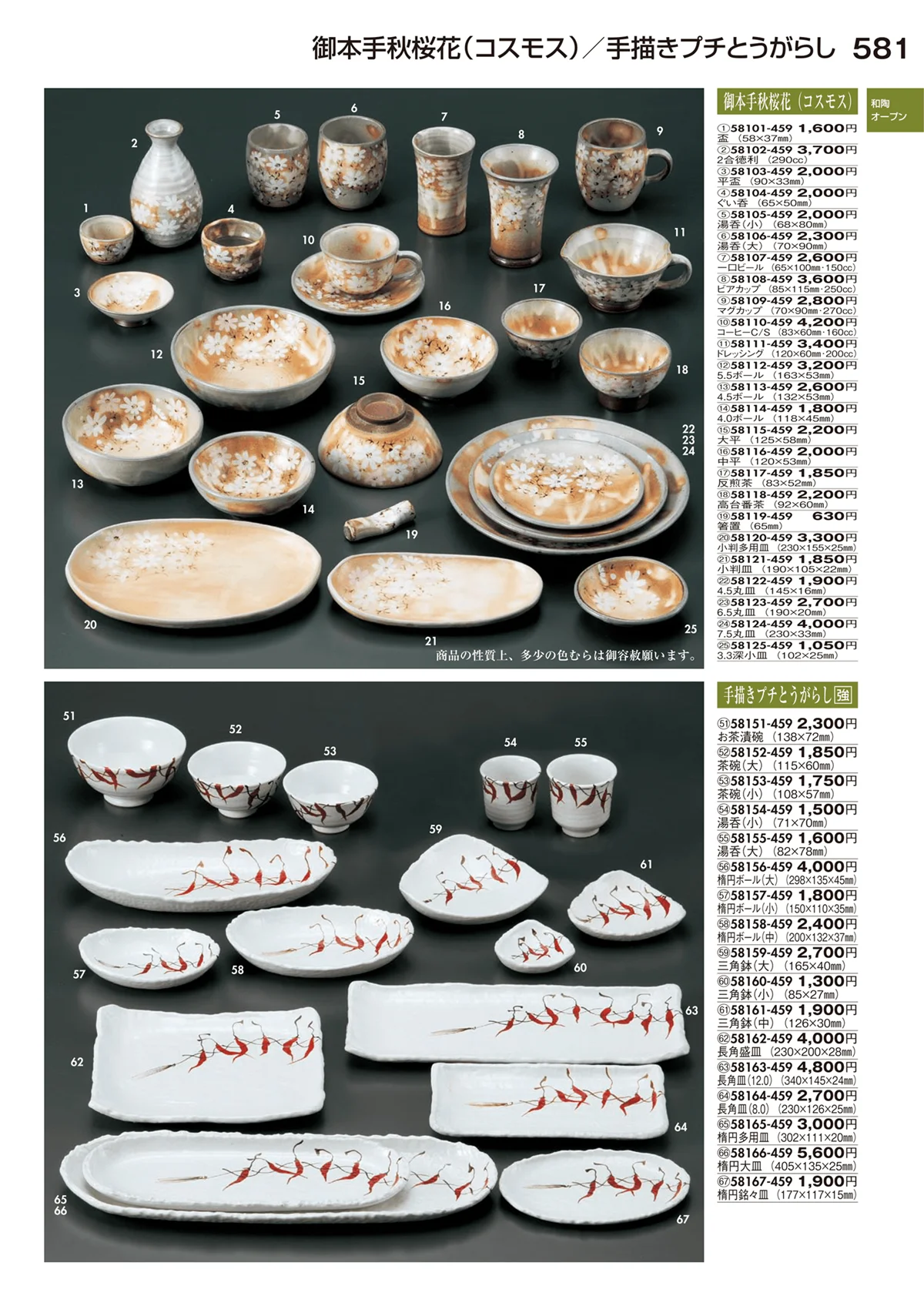 陶里vol.29・ページ番号581・和陶オープン