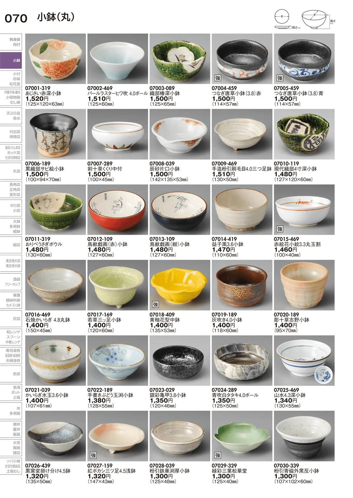 陶里vol.29・ページ番号70・小鉢（丸）