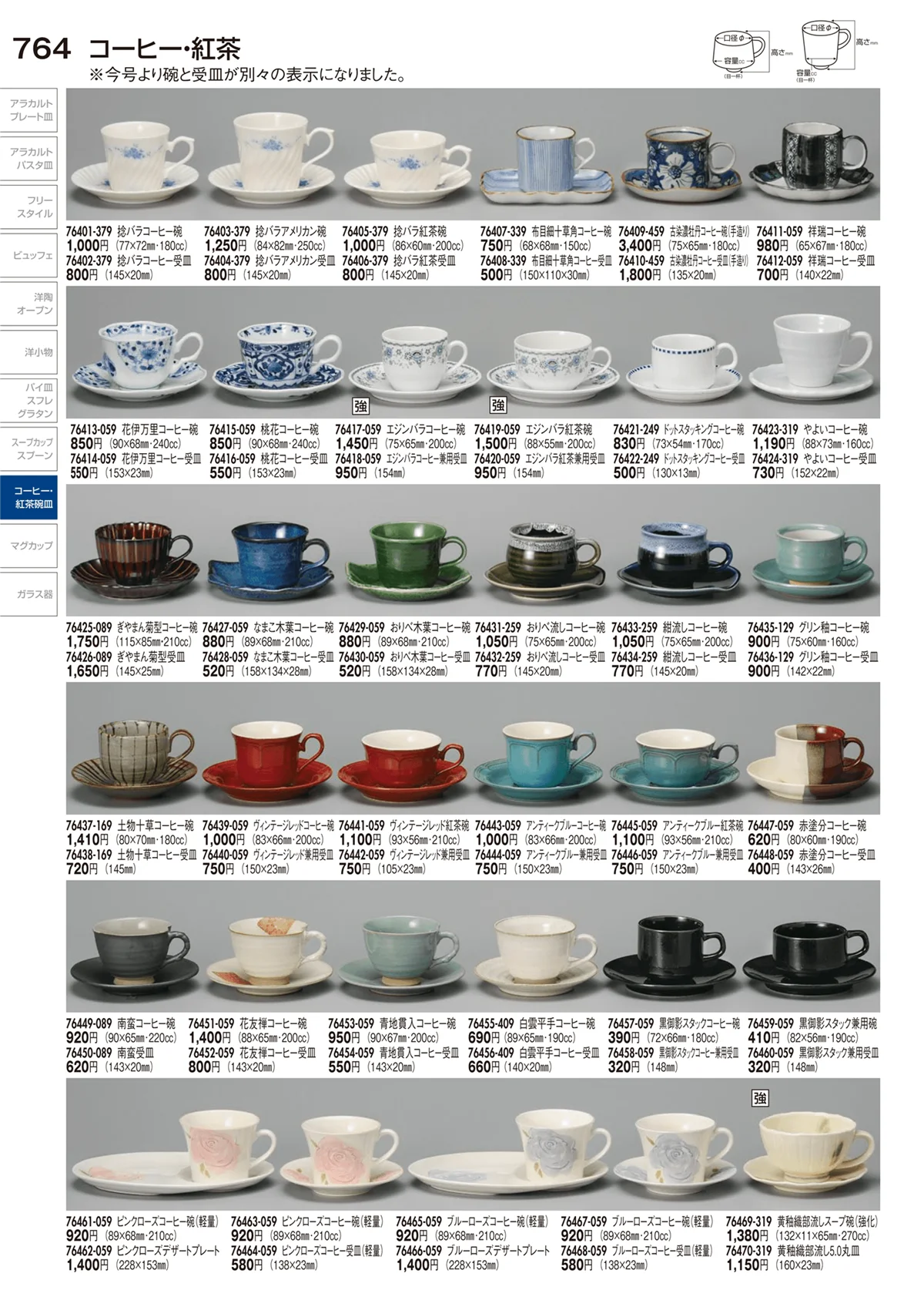 陶里vol.29・ページ番号764・コーヒー･紅茶