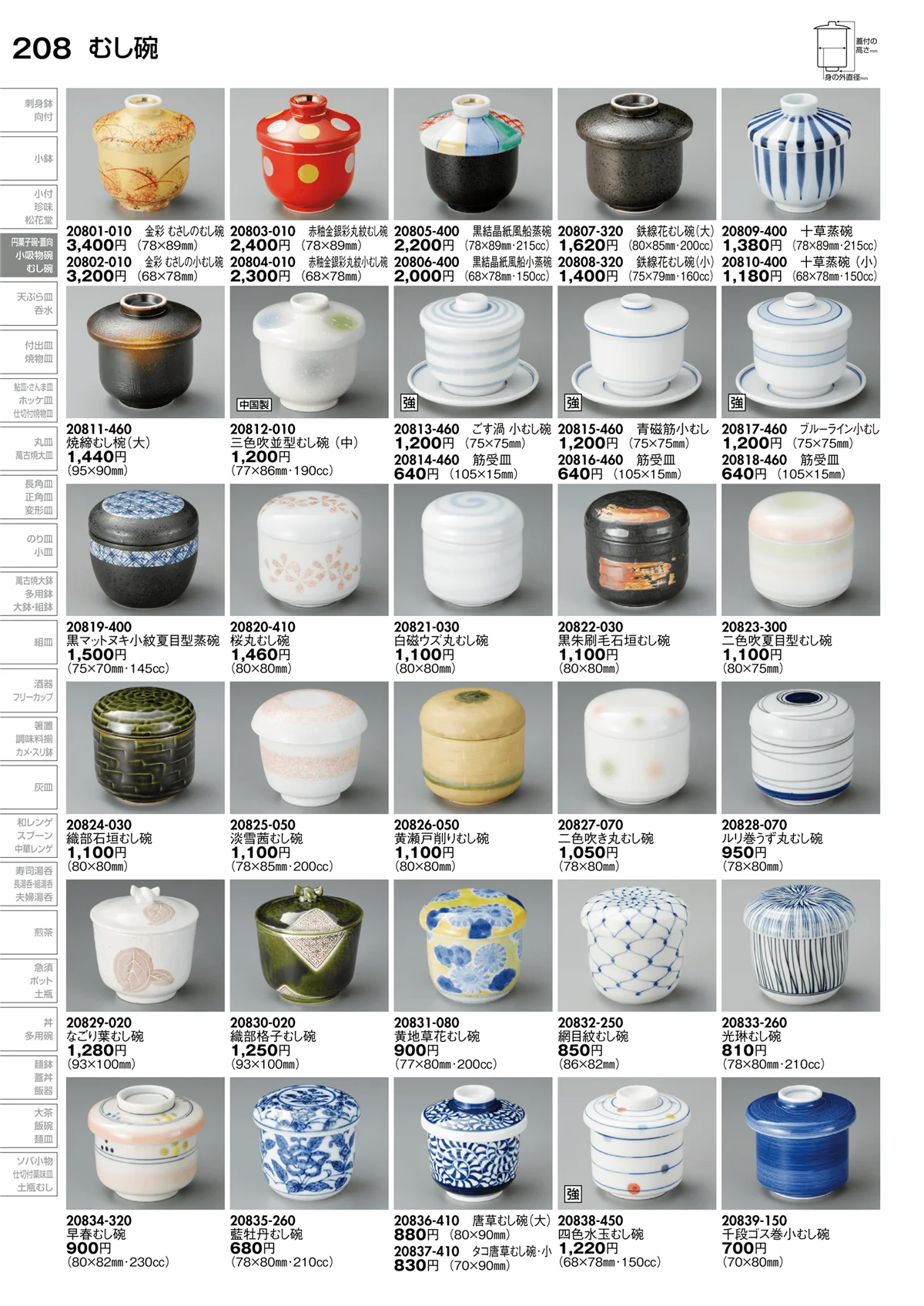 陶里vol.30・ページ番号208・むし碗