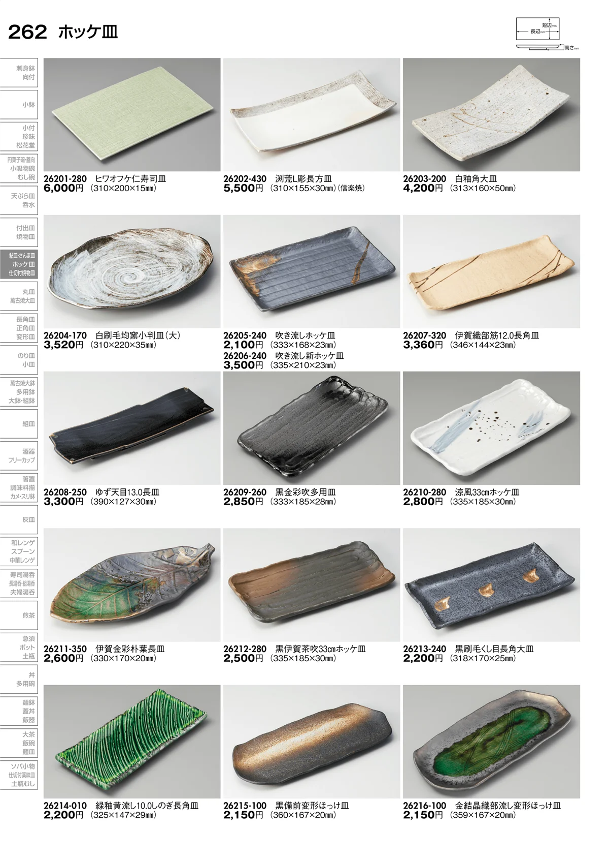 陶里vol.30・ページ番号262・ホッケ皿