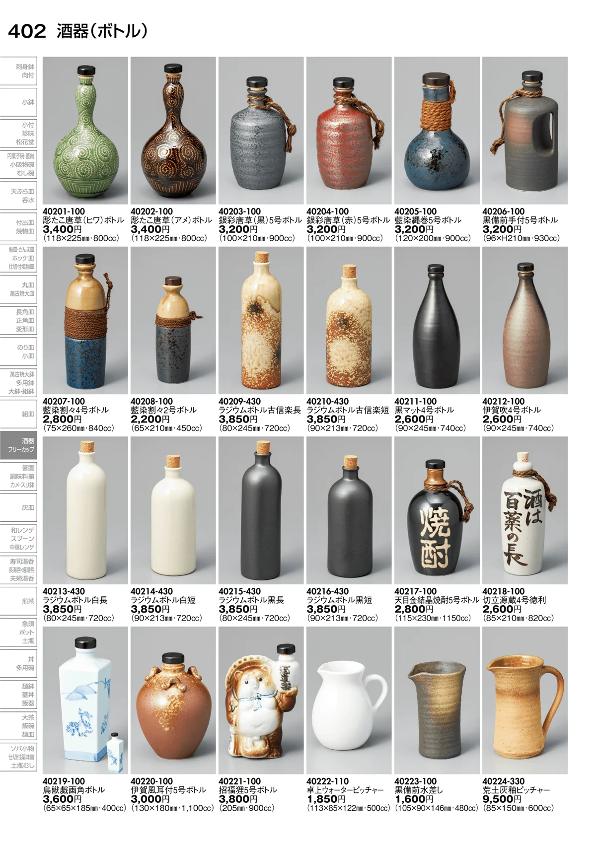 陶里vol.30・ページ番号402・酒器