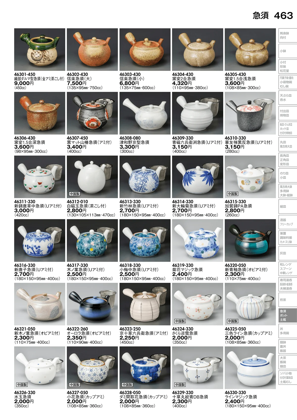 陶里vol.30・ページ番号463・急須