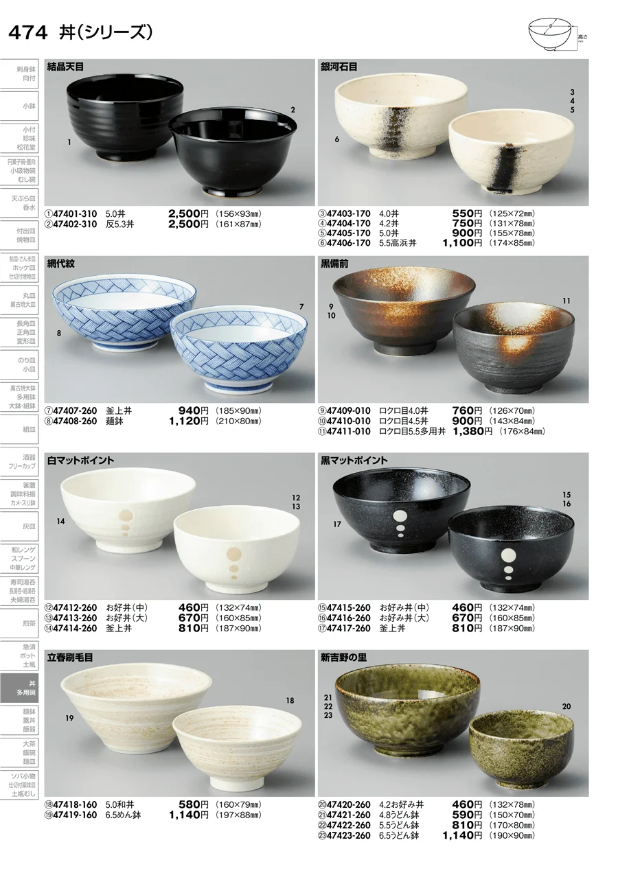 丼（シリーズ） ページ474