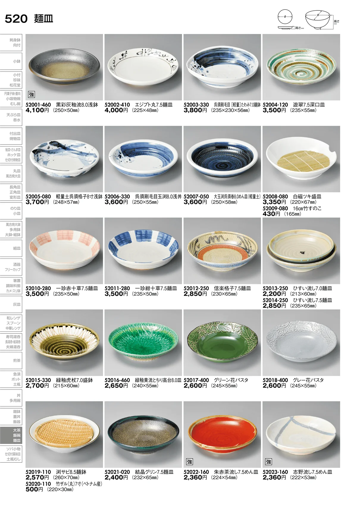 陶里vol.30・ページ番号520・麺皿
