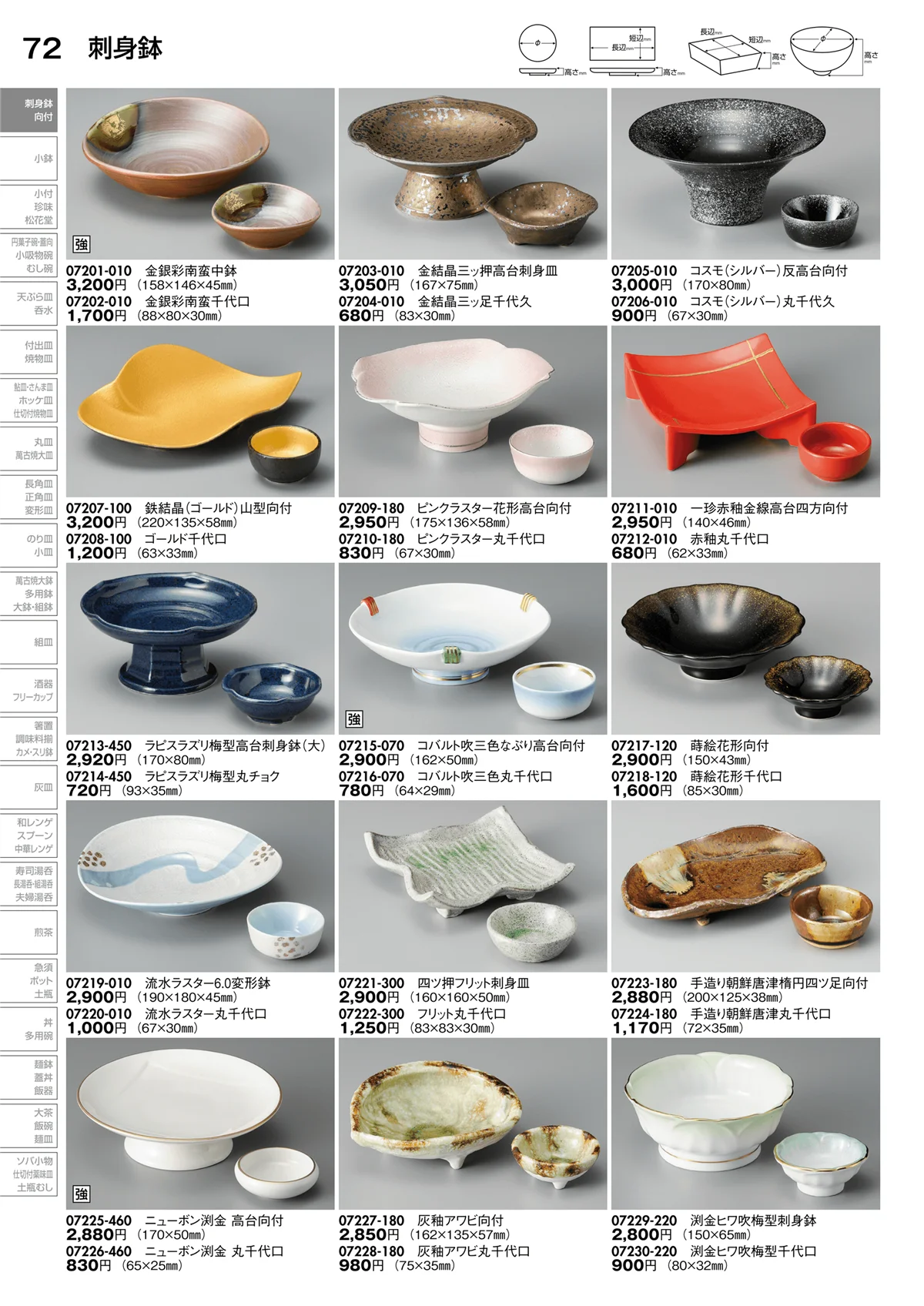 陶里vol.30・ページ番号72・刺身鉢