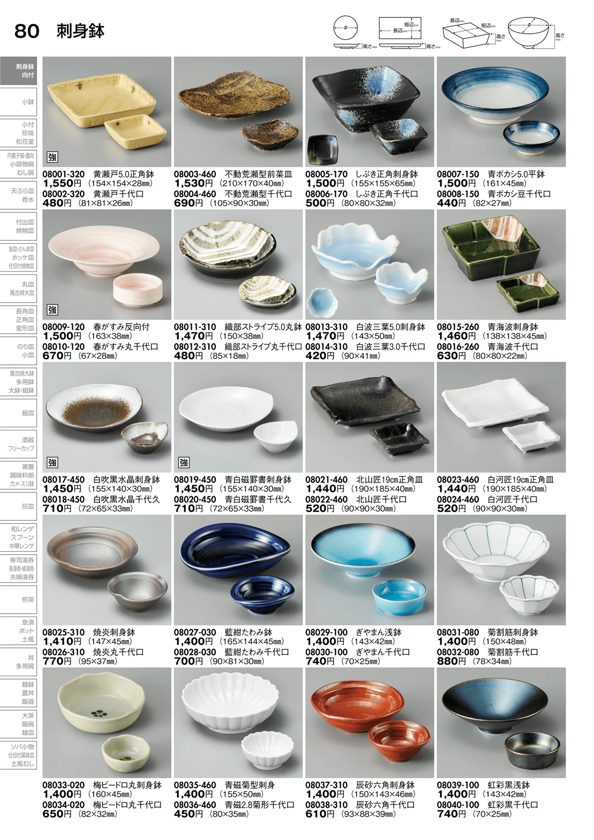陶里vol.30・ページ番号80・刺身鉢