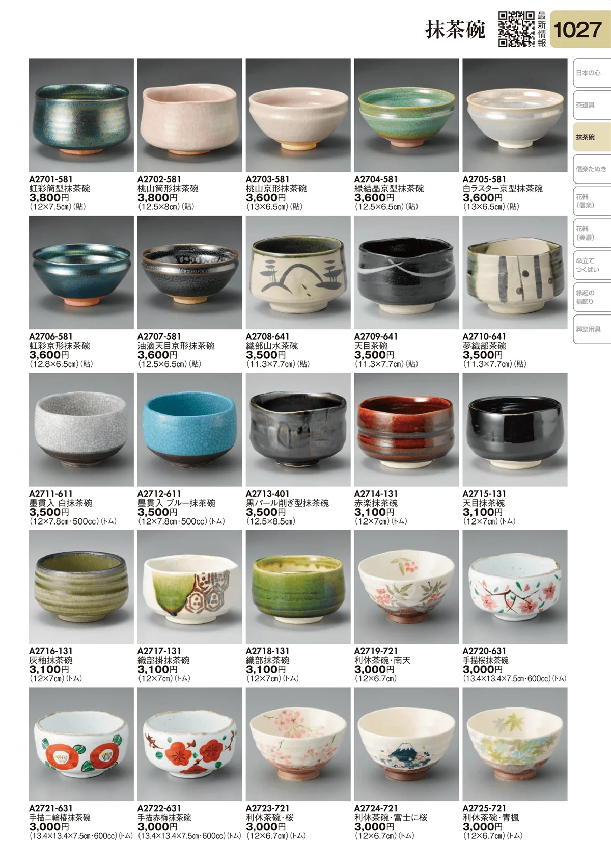 陶里vol.31・ページ番号1027・抹茶碗