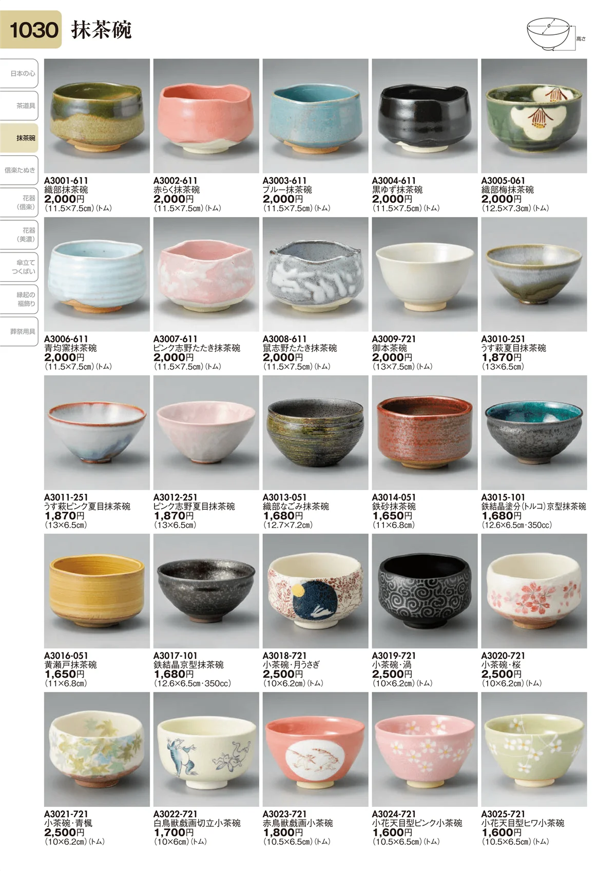 陶里vol.31・ページ番号1030・抹茶碗