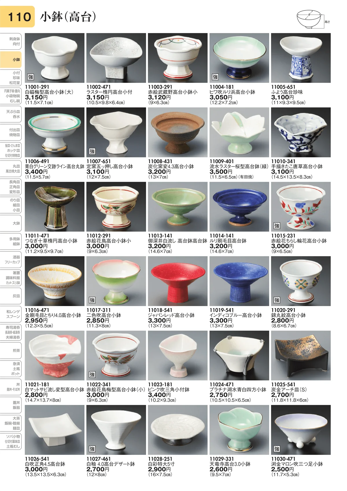 陶里vol.31・ページ番号110・小鉢（高台）
