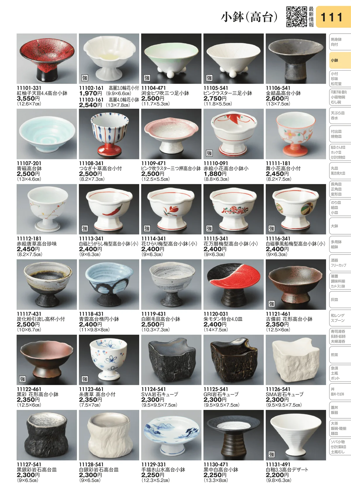 陶里vol.31・ページ番号111・小鉢（高台）