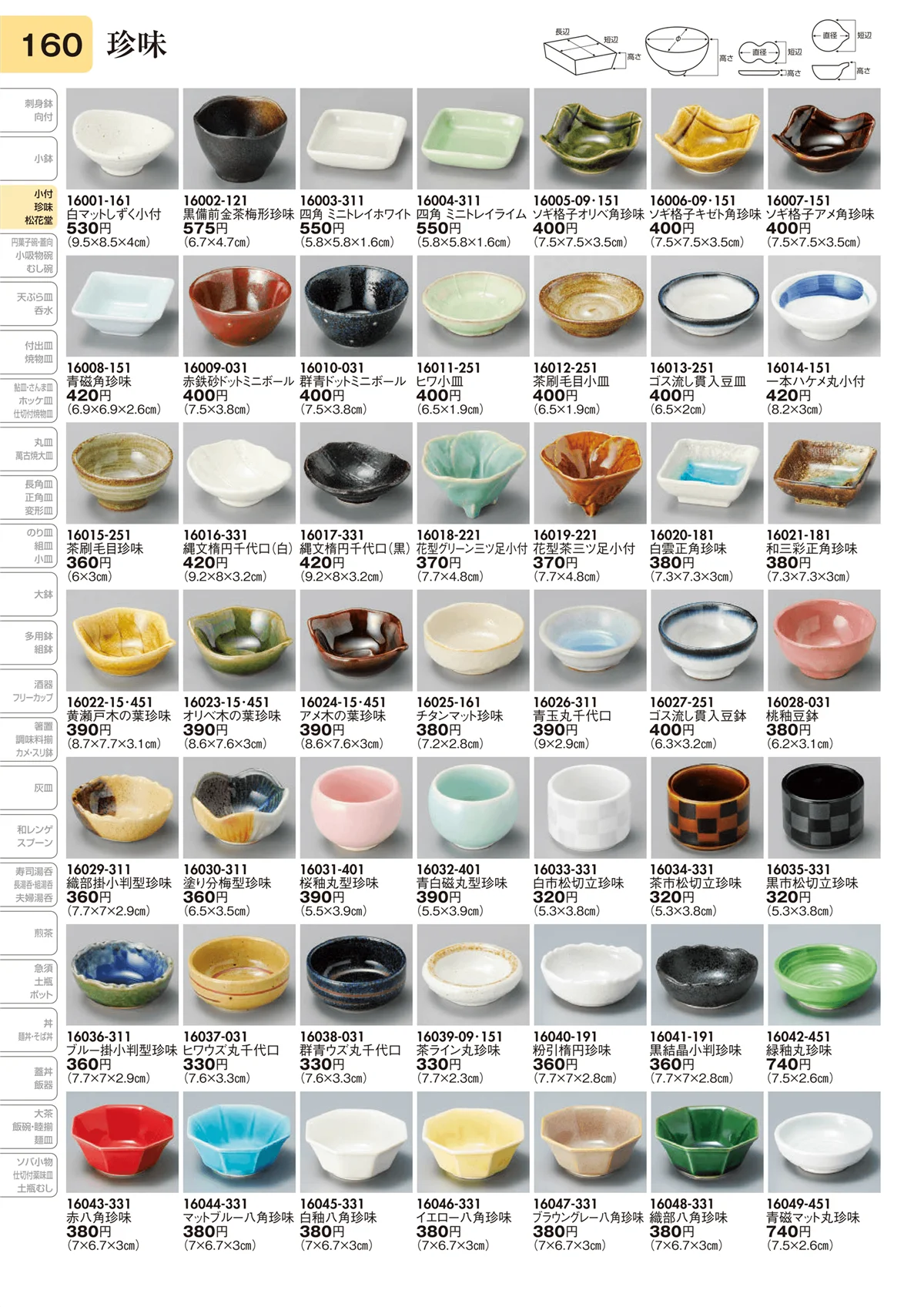 陶里vol.31・ページ番号160・珍味