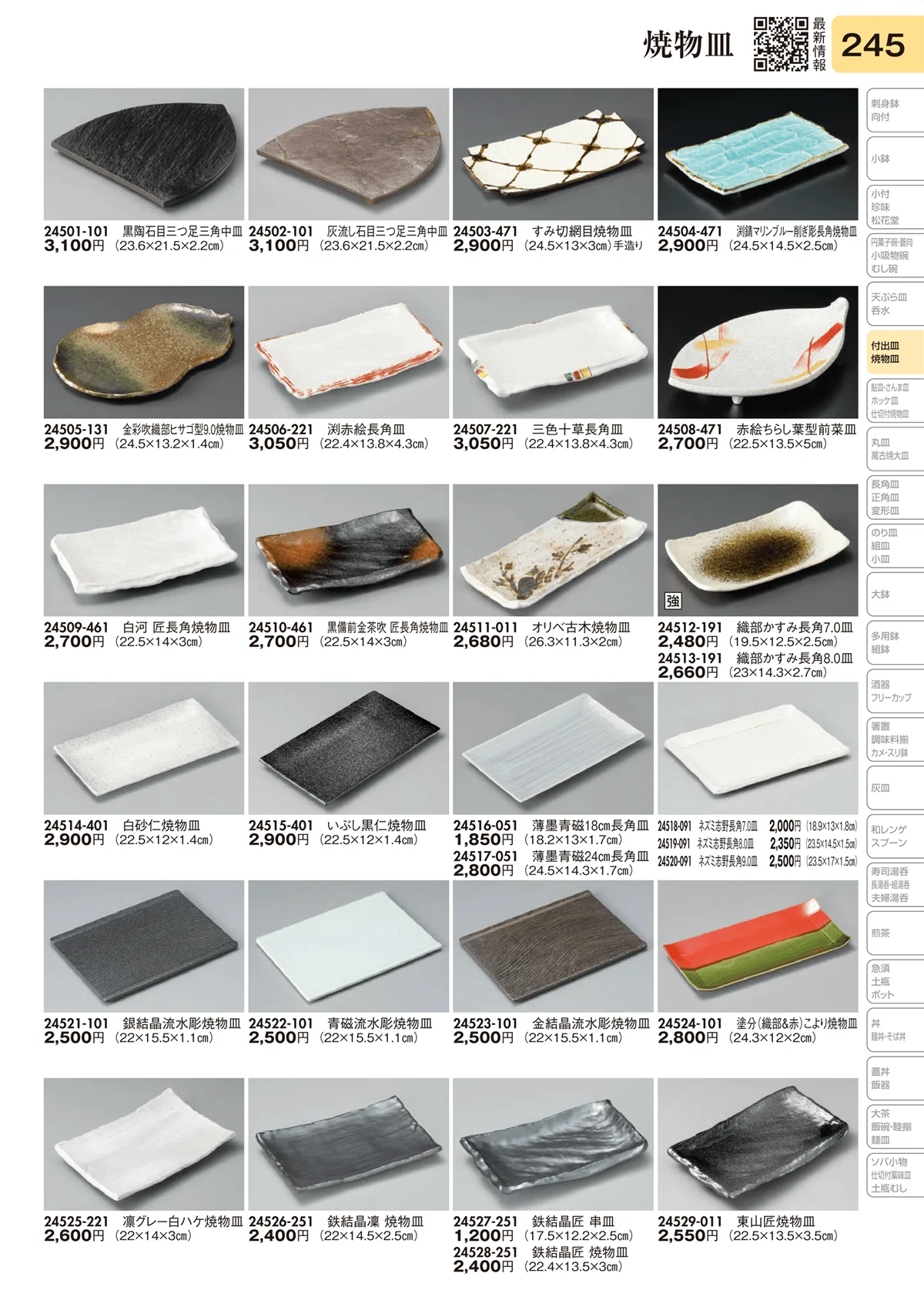 陶里vol.31・ページ番号245・焼物皿