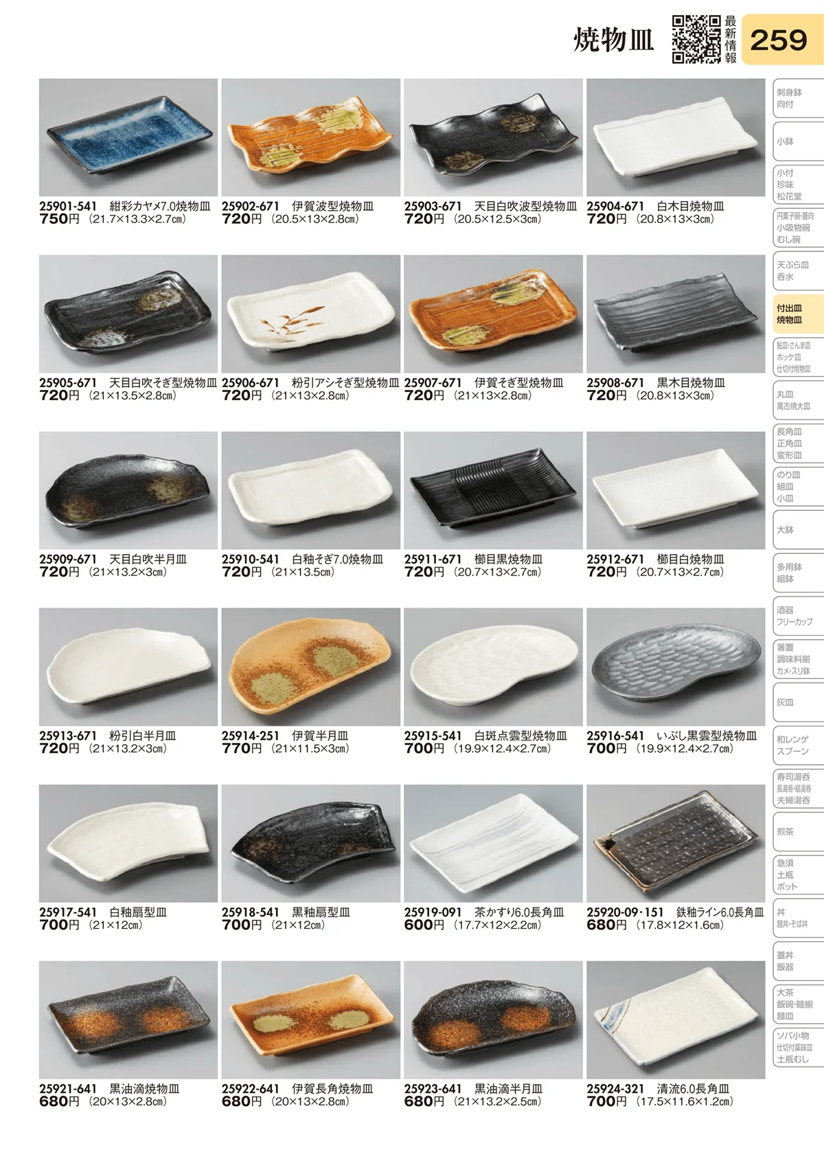 陶里vol.31・ページ番号259・焼物皿