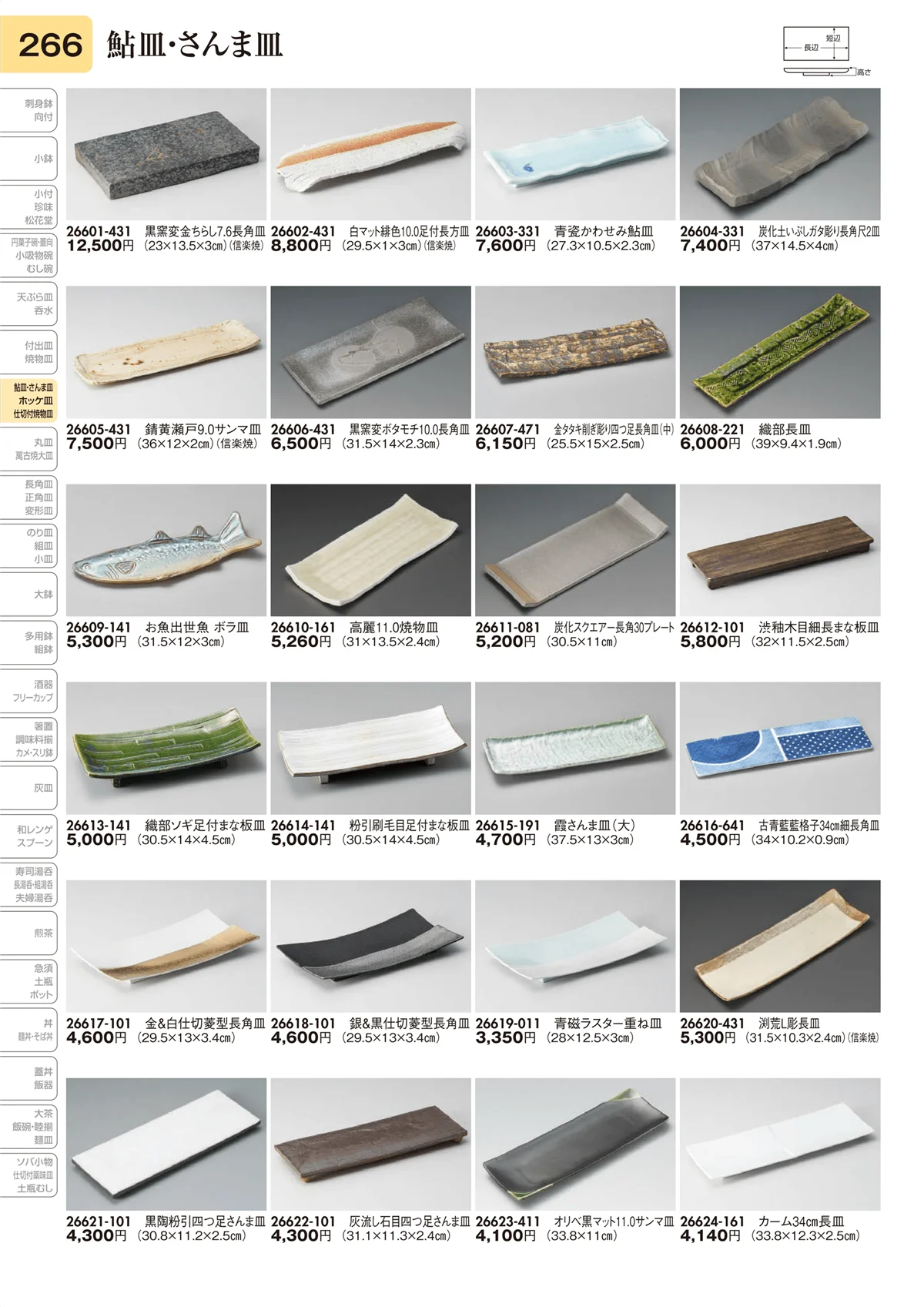 陶里vol.31・ページ番号266・鮎皿･さんま皿