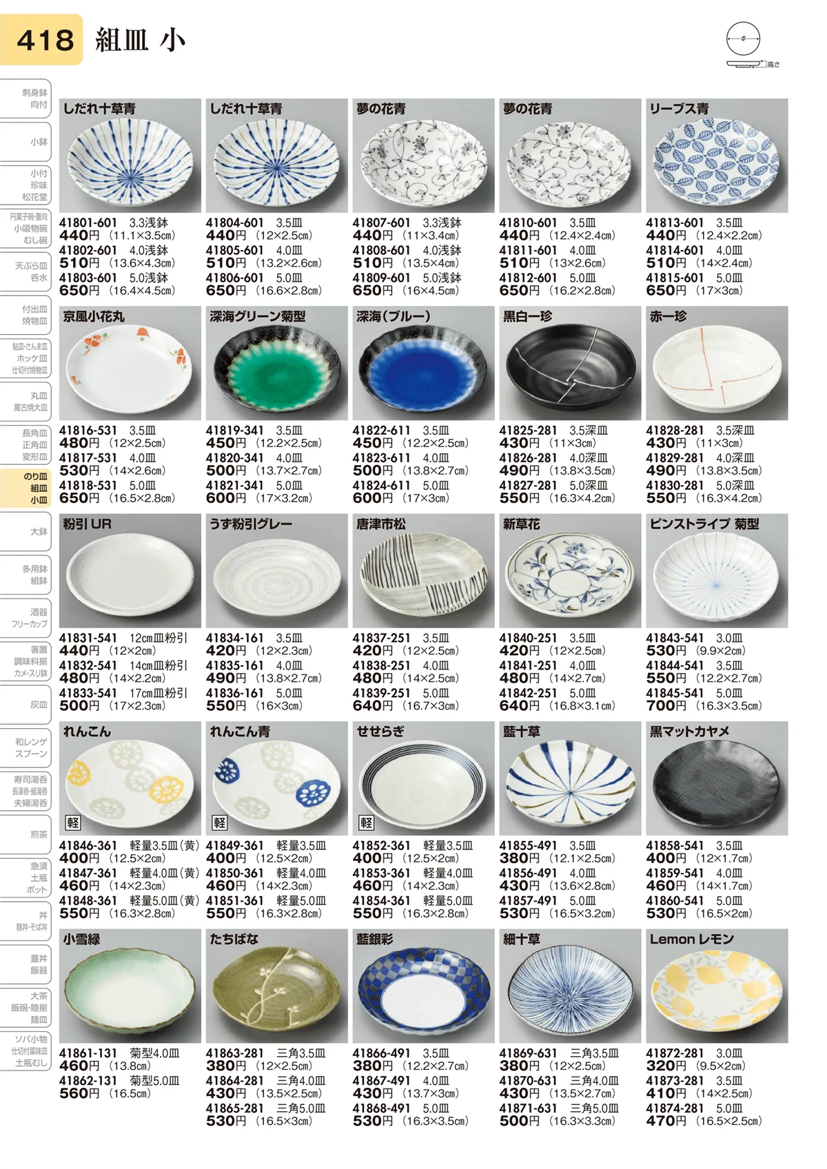 陶里vol.31・ページ番号418・組皿 小
