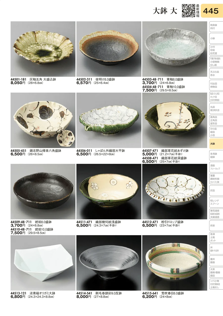 大鉢 大 ページ445