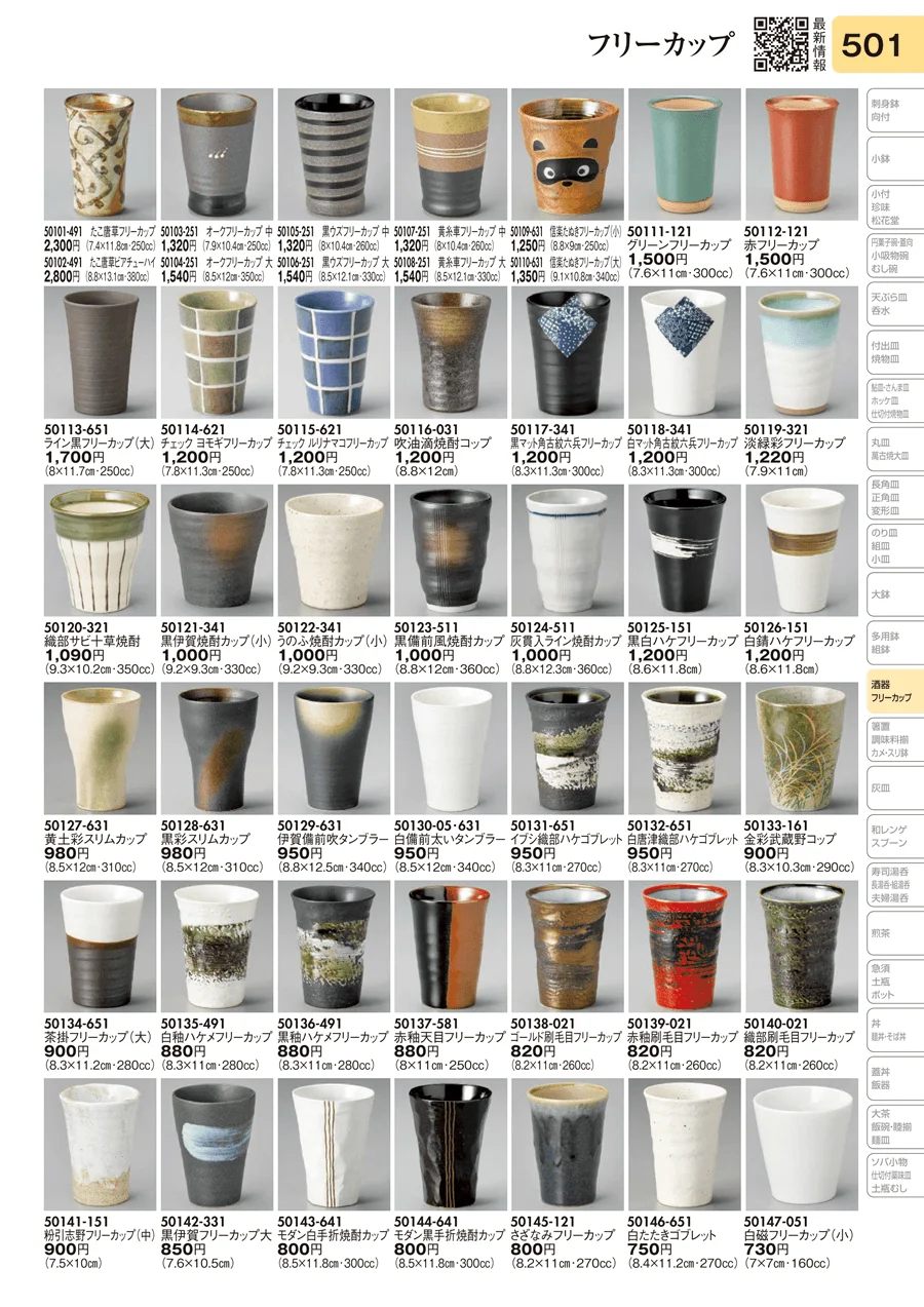酒器 ページ501