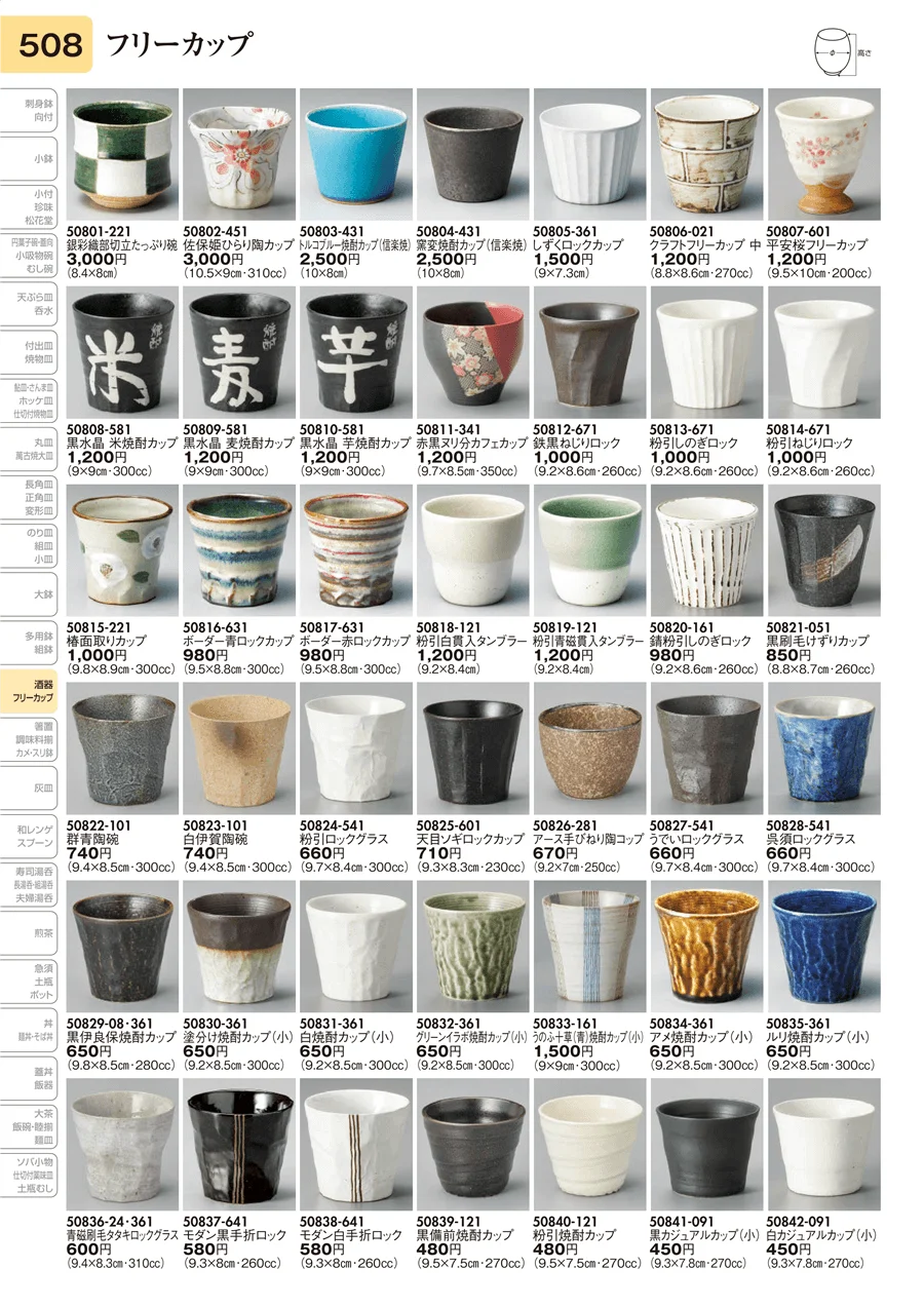 酒器 ページ508