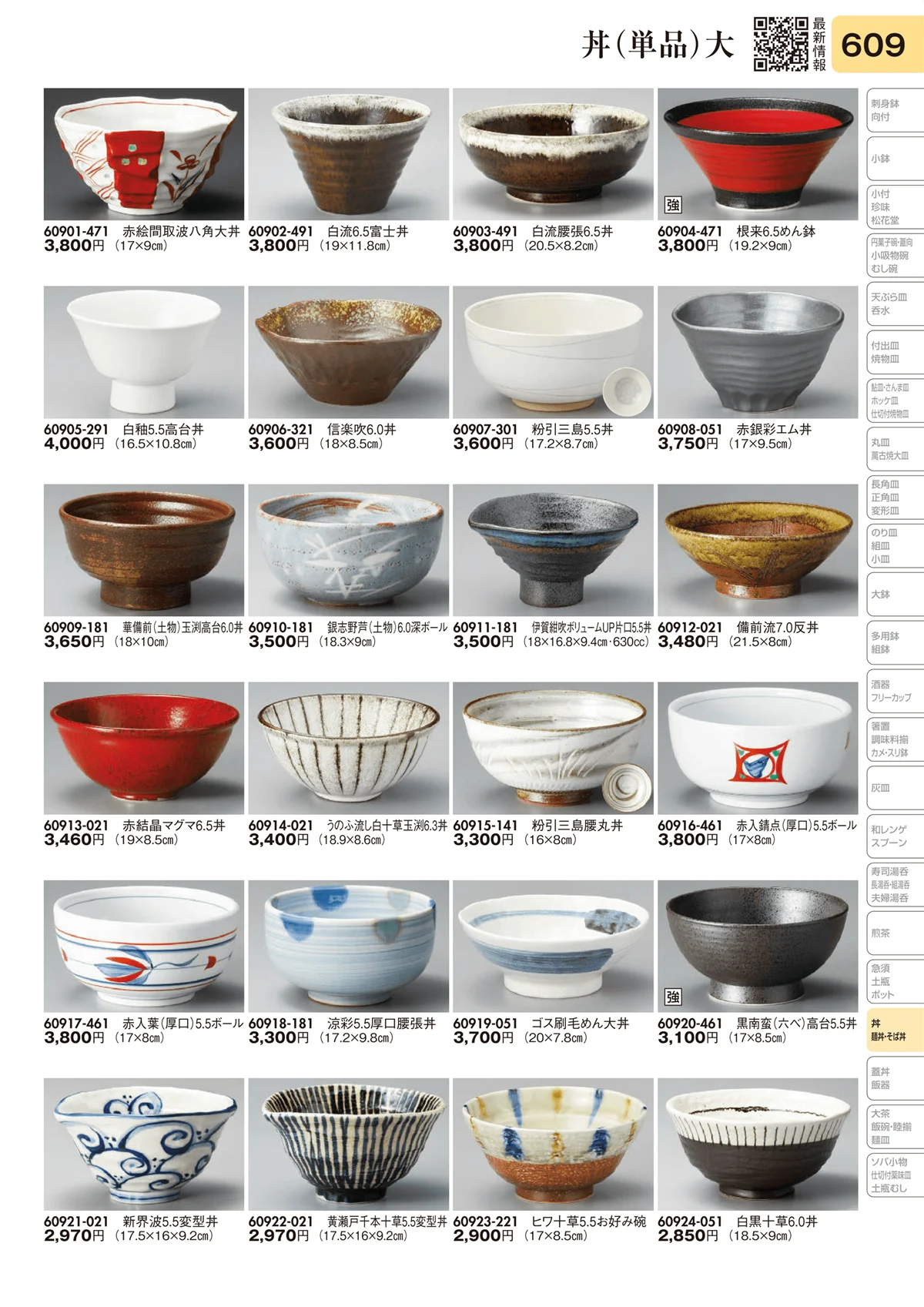 陶里vol.31・ページ番号609・丼（単品）大