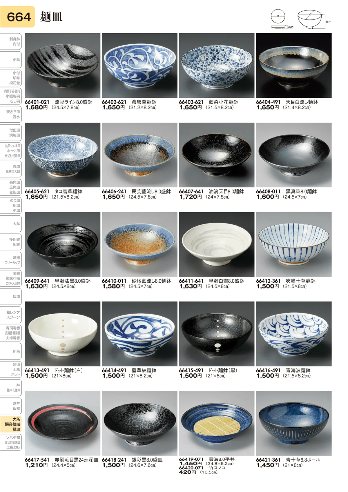 陶里vol.31・ページ番号664・麺皿