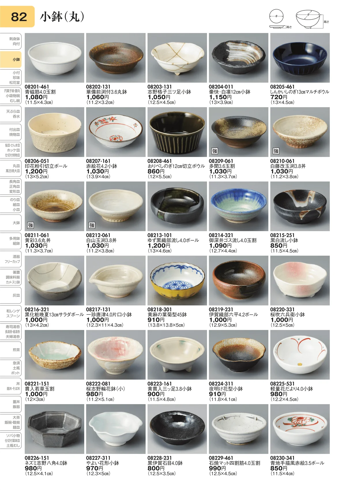 陶里vol.31・ページ番号82・小鉢（丸）