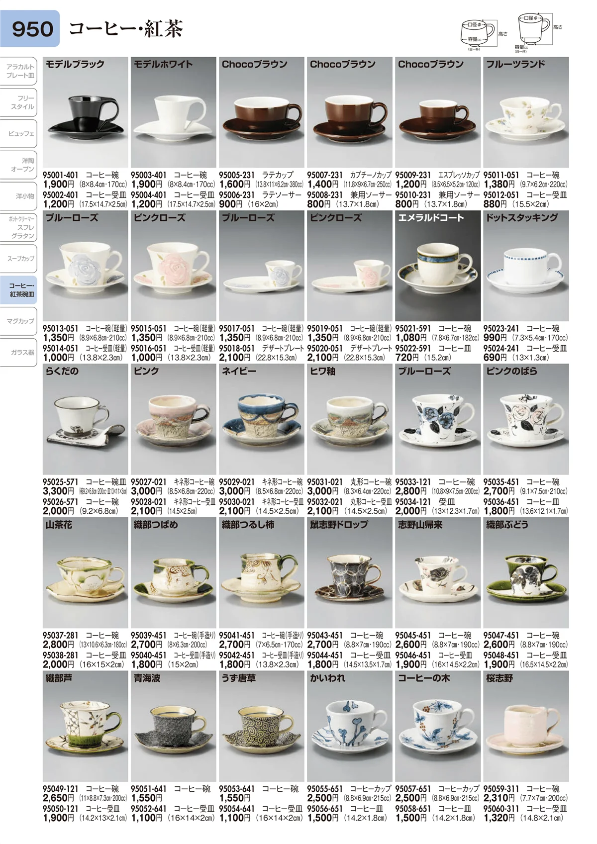 陶里vol.31・ページ番号950・コーヒー･紅茶