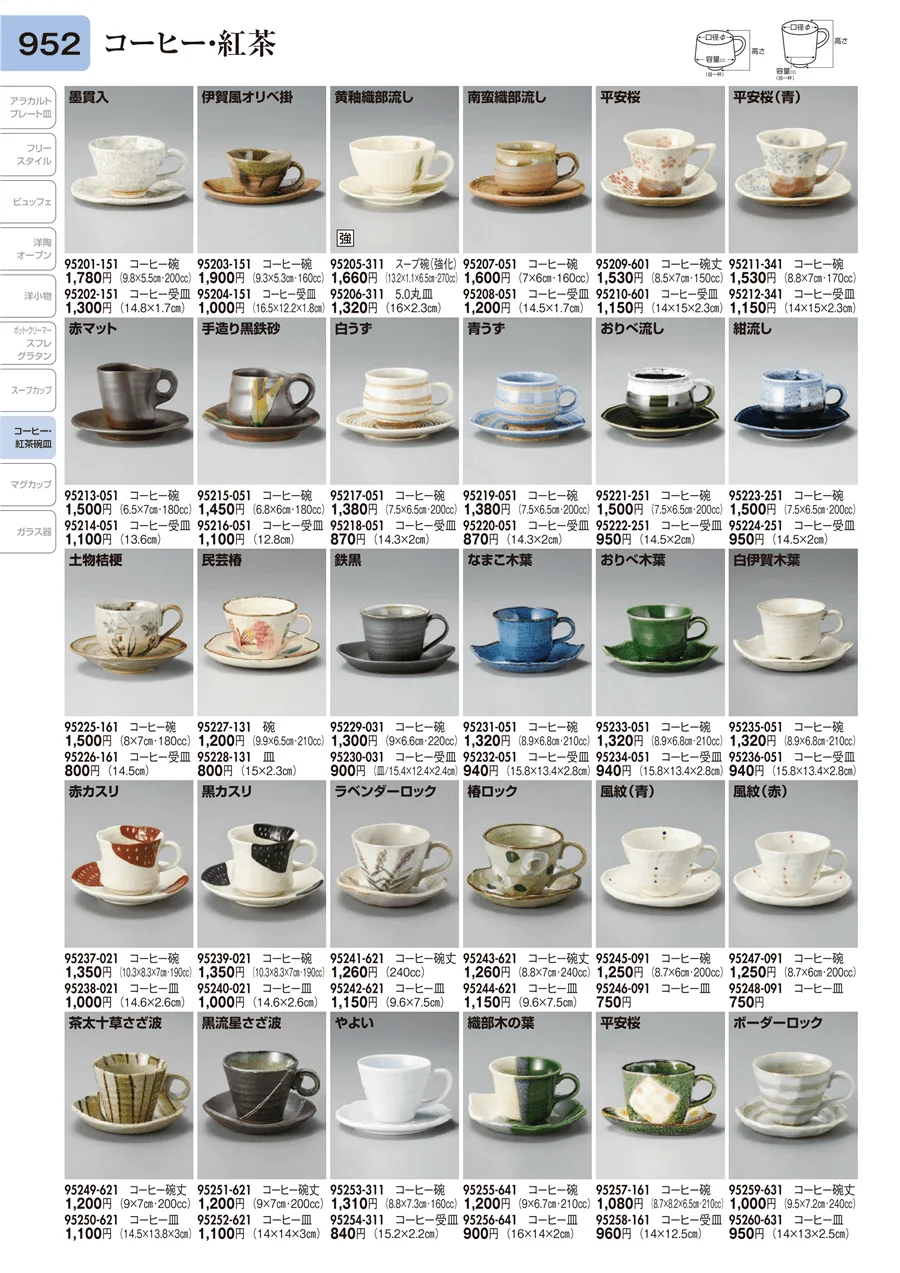 コーヒー･紅茶 ページ952