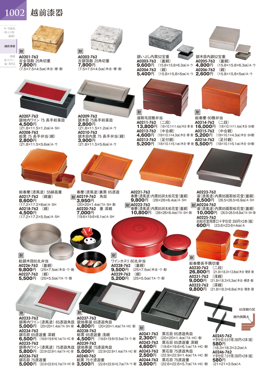 越前漆器 ページ1003