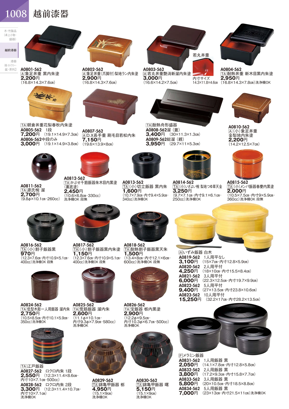 陶里vol.32・ページ番号1009・越前漆器