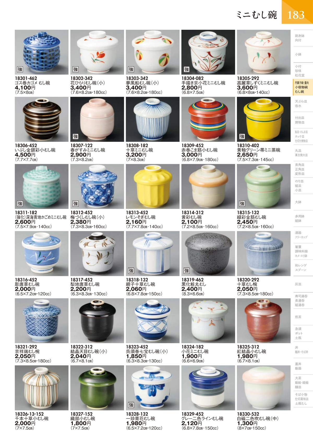 陶里vol.32・ページ番号184・ミニむし碗